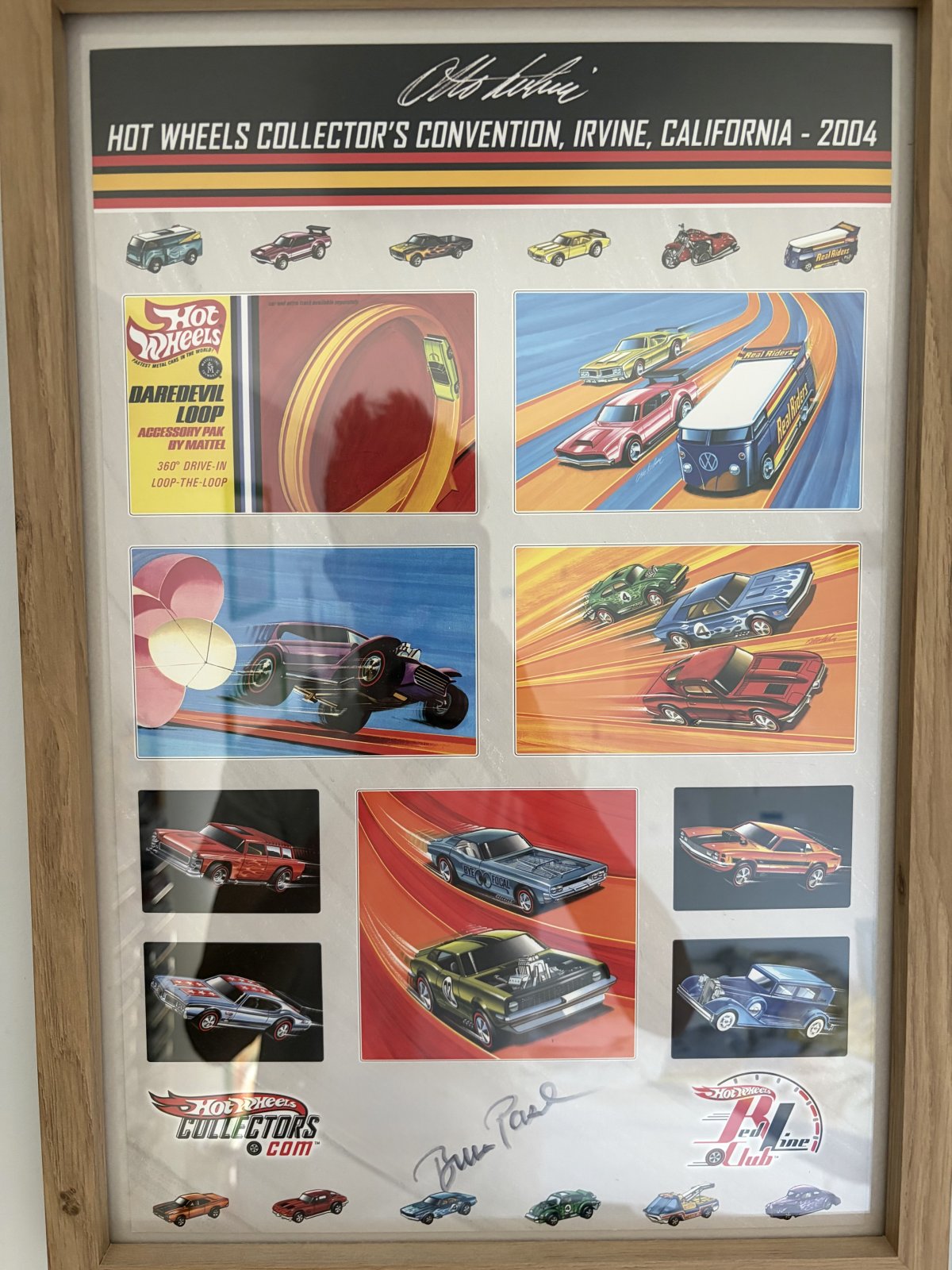 One of my most prized possessions, a Bruce pascal signed 2003 convention poster