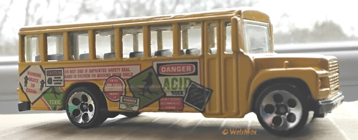 Hot Wheels School Bus - 1988