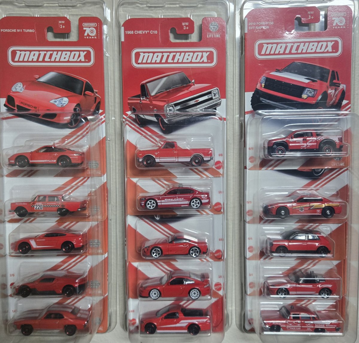 Matchbox red edition