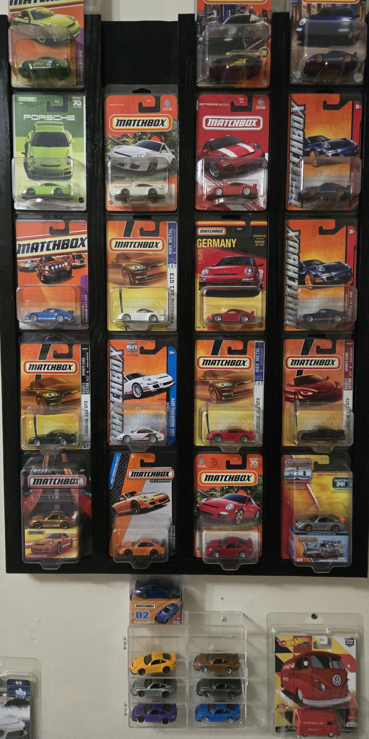 Matchbox porsche gt3 collection